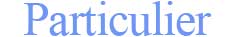 Espace Particuliers